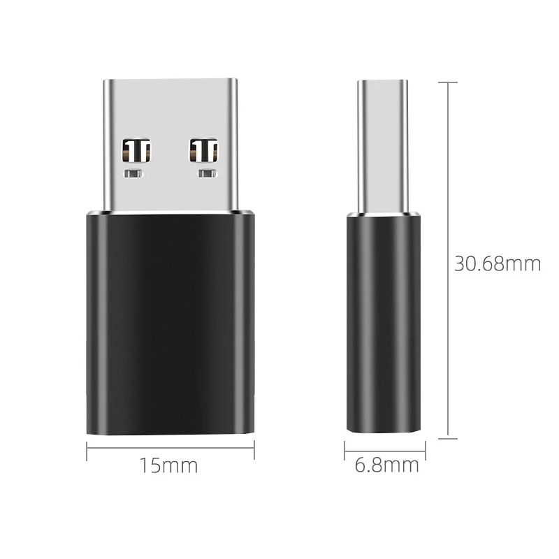 Адаптер с Type C на USB 3 0 адаптер Lightning OTG кабель передачи данных для быстрой зарядки