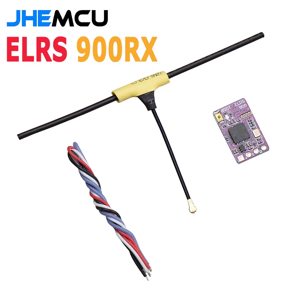 JHEMCU 900RX 868 МГц экспрессоры ELRS Высокая частота обновления низкая задержка приемник