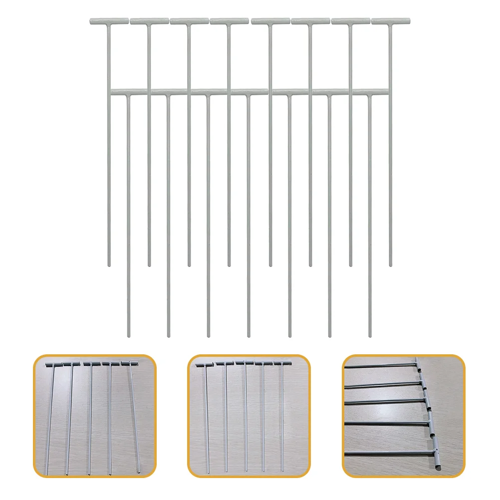 

15 Pcs Pigeon Cage Door Rods Bird Iron Bars Supplies Entrance Wire Traps Birdcage