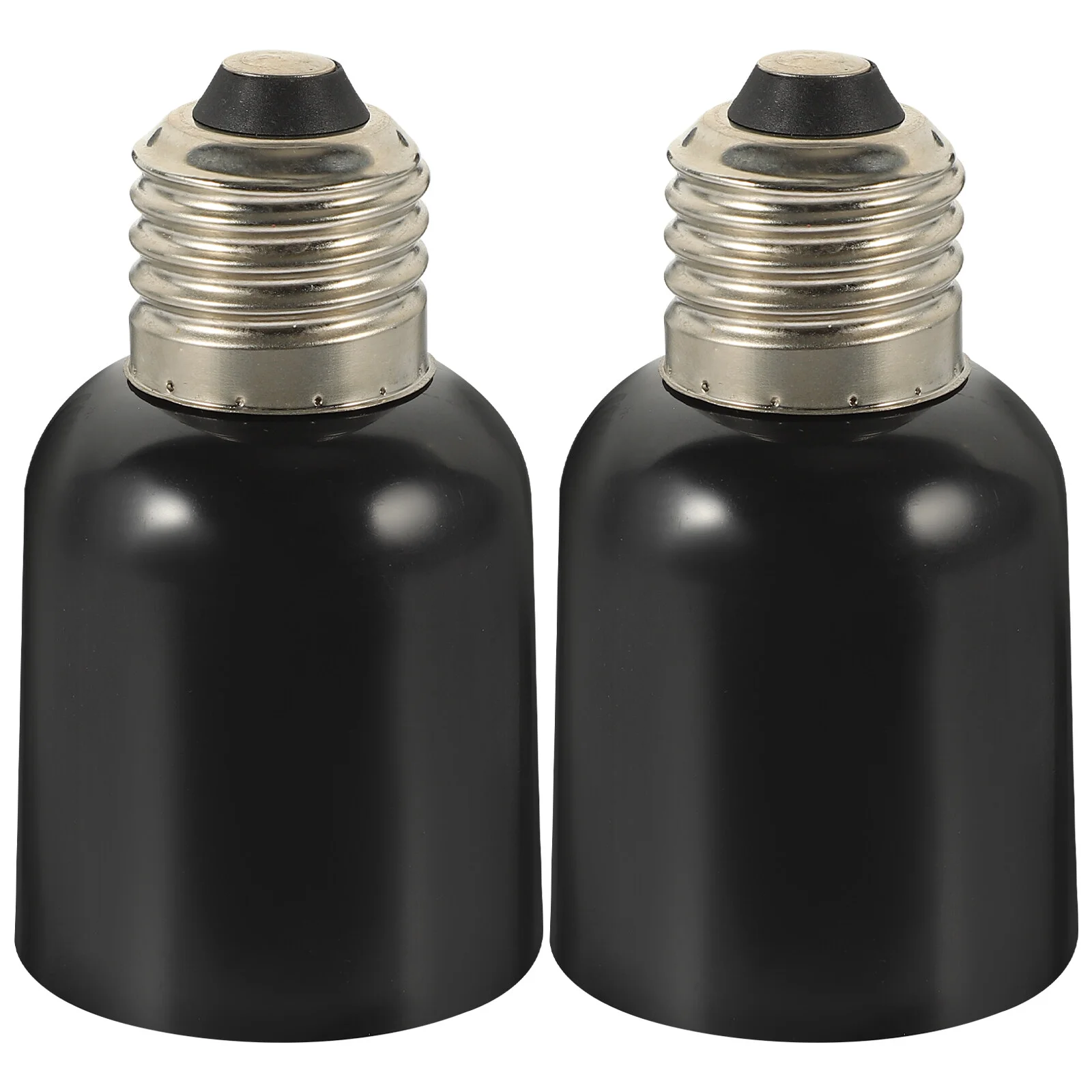 

2 Pcs Accessories Lamp Adapter Screw Light Bulb Converter Socket Converters Base Holder Adapters