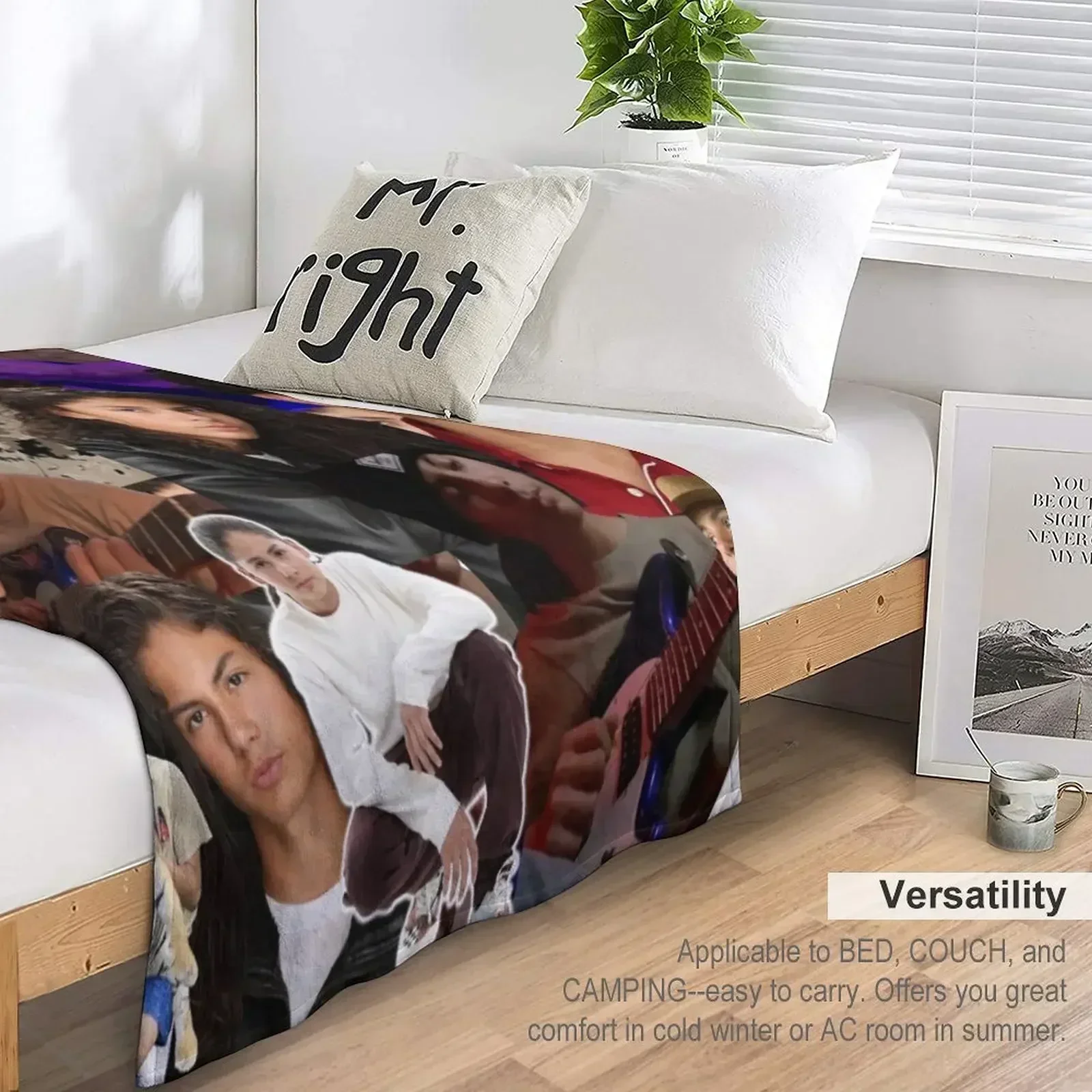 Новое бесшовное одеяло с коллажем Miguel Cazarez Mora роскошные одеяла украшения для