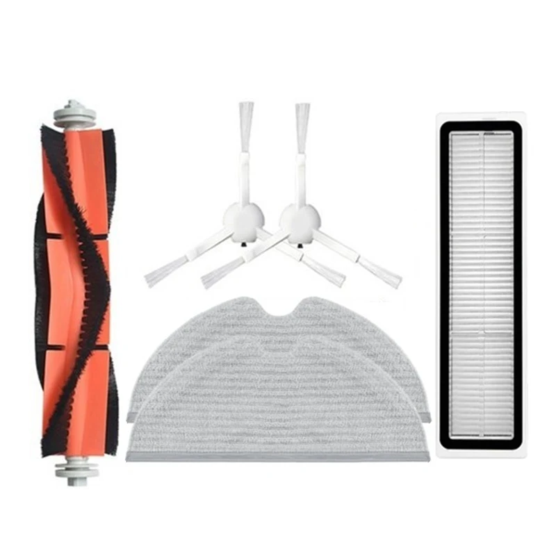 Набор аксессуаров для робота-пылесоса Xiaomi Dreame D9 запчасти: основной ролик боковая