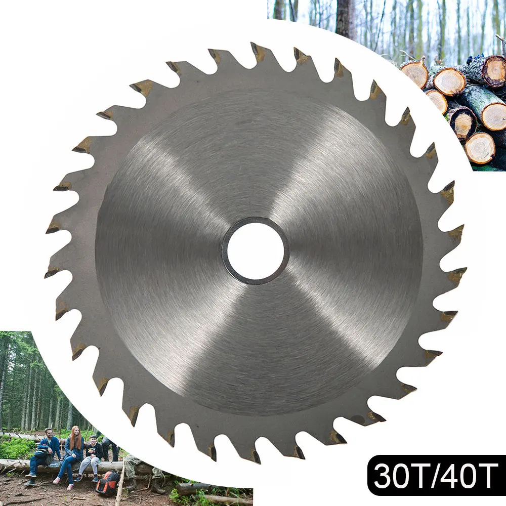 

5 Inch 30T/40T Woodworking Saw Blades Angle Grinder Saw Disc Circular Wood Cutting Disc Carbide Tipped Wood Cutter Rotary Tools