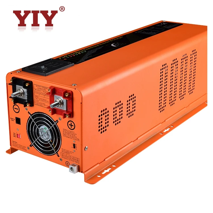 

Factory price pure sine wave inverter 4kw 24v to 220v single/split-phase inverter&battery AC charger