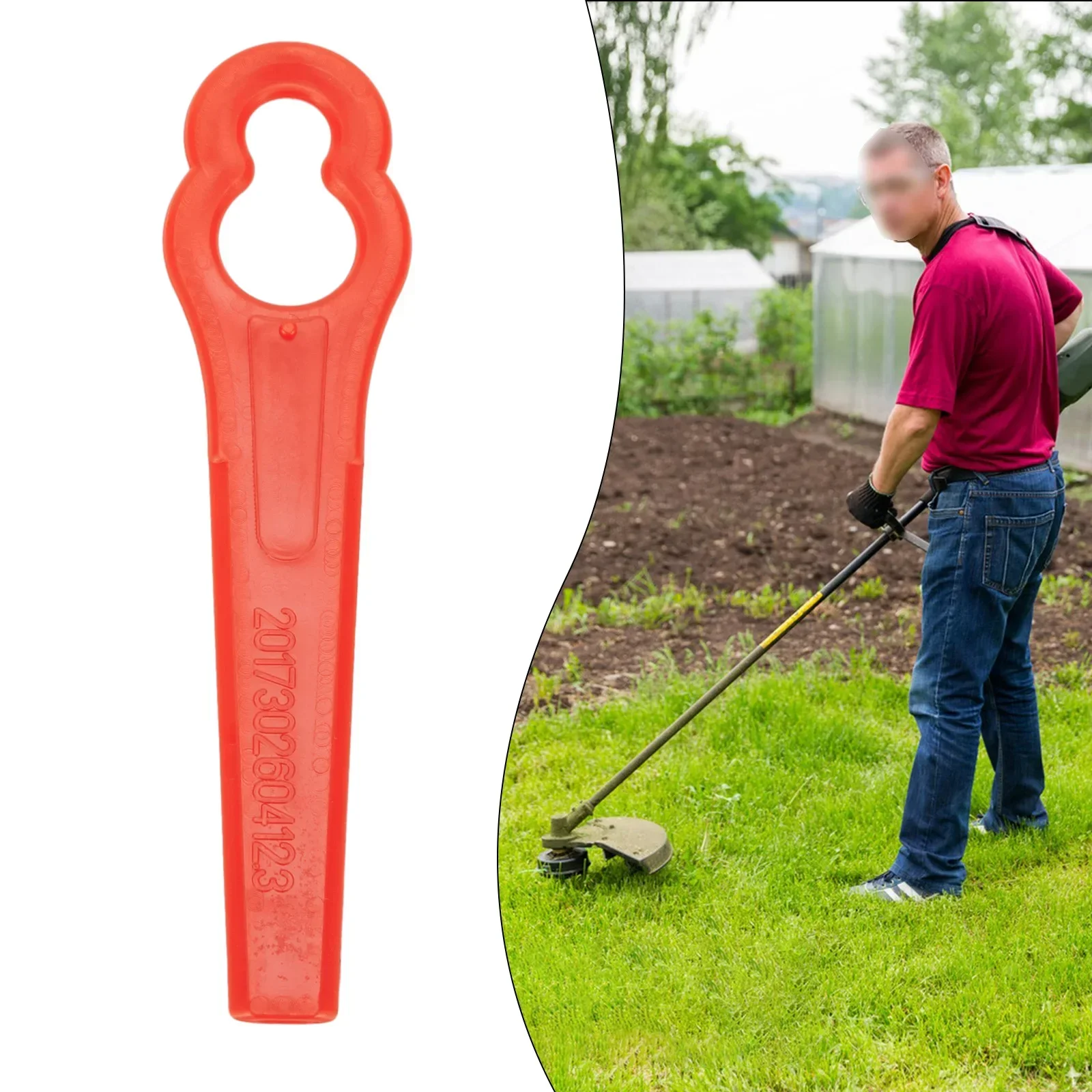 20 шт. сменные пластиковые лезвия для беспроводного триммера Einhell GE-CT 18 аксессуары