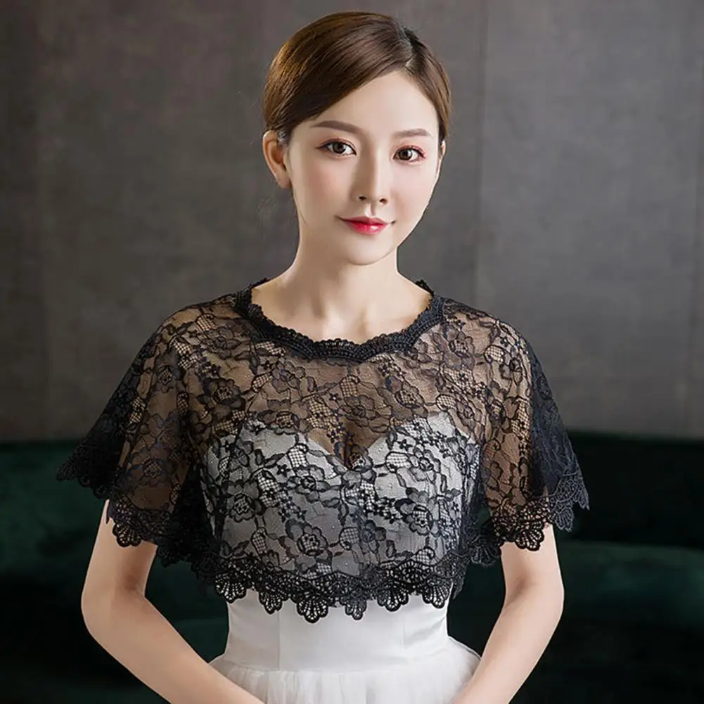 

Красивая кружевная шаль, ажурная вытягивающаяся кружевная шаль для официальной вечеринки невесты, кружевная шаль для невесты, Женская круж...