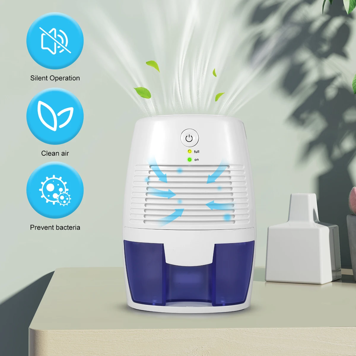 

Новый мини-осушитель, маленький Электрический осушитель, компактный бесшумный осушитель, портативный Прочный Компактный Автоматический о...