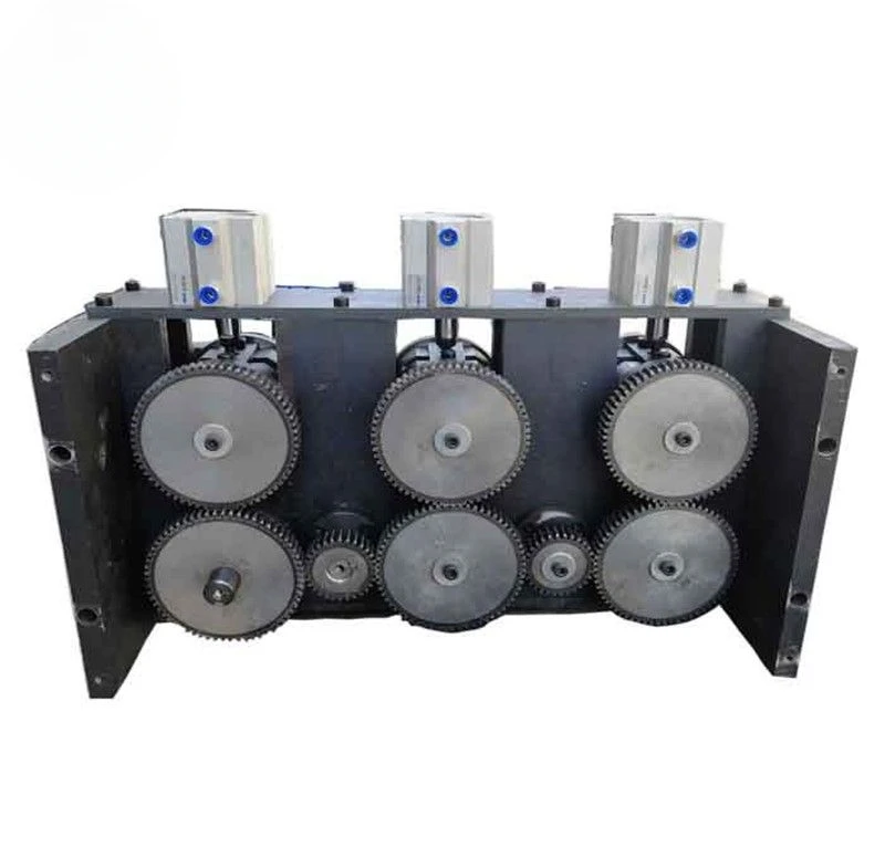 Ципан пневматический трехгрупповый подающий роликовый фидер ручной ролик