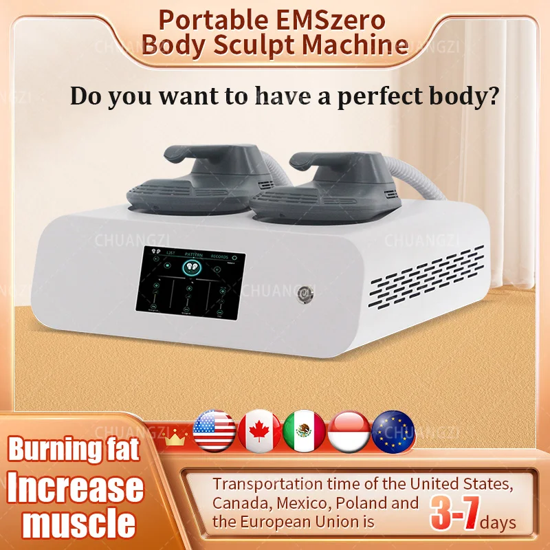 

2023 latest DLS-EMSLIM NEO portable muscle stimulator electromagnetic weight loss body sculpting muscle EMSzero machine