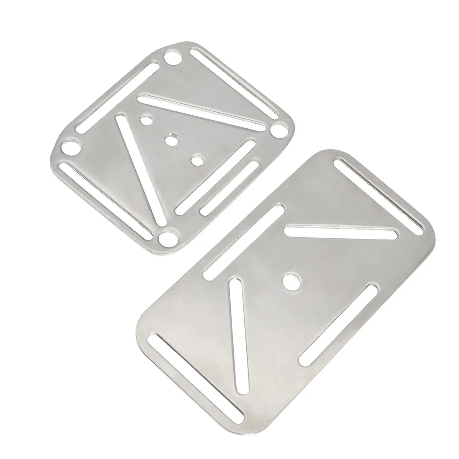 

Rvs Duiken Gewichtsgordel Webbing Keeper Retainer Touw Side BCD Zweefvliegtuig