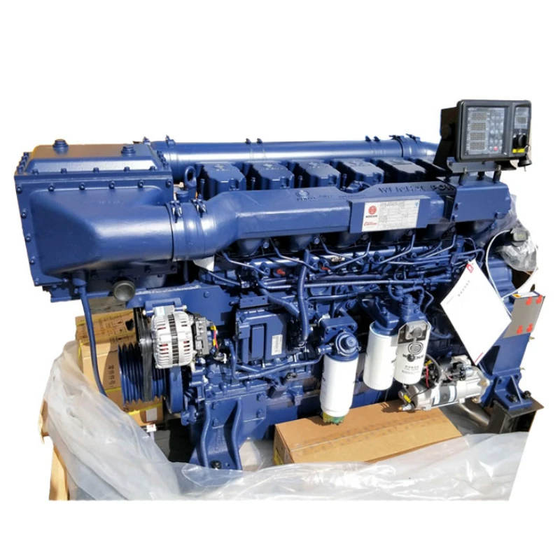 

320hp Inboard Marine Engine Ship Engine Boat WD10 4 Stroke 125-240KW 196g/kw.h 1500-2100rpm 126*130 1492*830*1170mm 900kg