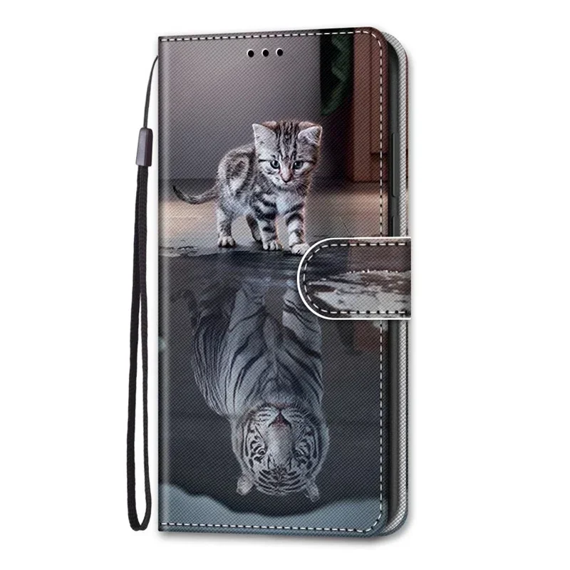 Фото Чехол-бумажник с подставкой для Samsung Galaxy S26 Ultra, чехол-книжка для Samsung S26 Ultra S26+ Plus с рисунком животных №2