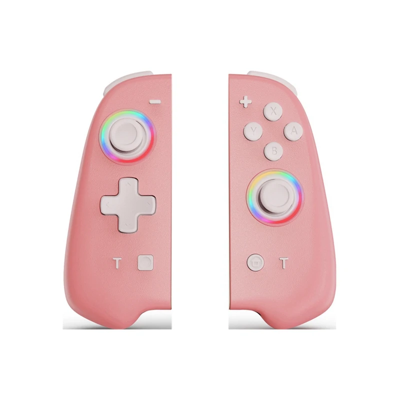 Контроллер ручки с подсветкой совместимый Nintendo Switch/OLED эргономичным контроллером