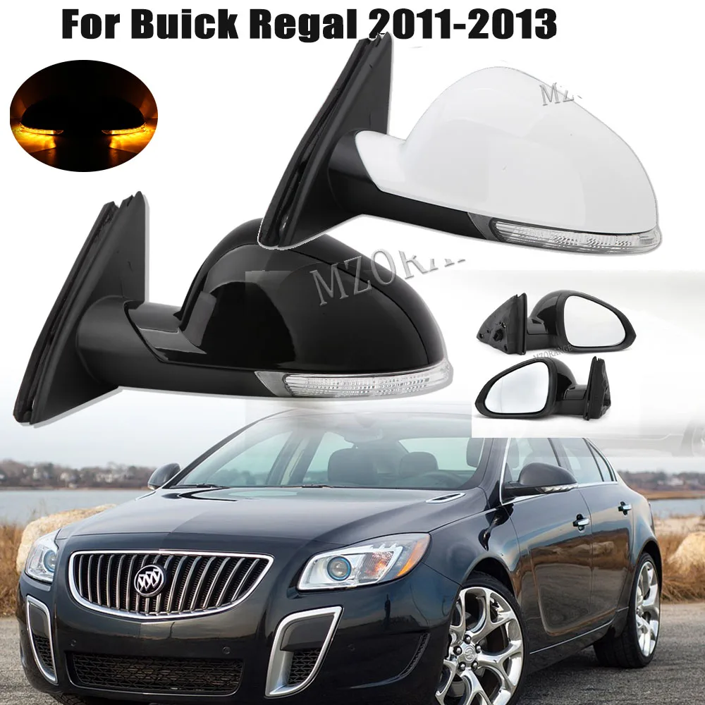 Складное электрическое зеркало заднего вида с подогревом для Vauxhall Insignia, Opel Insignia, Buick Regal