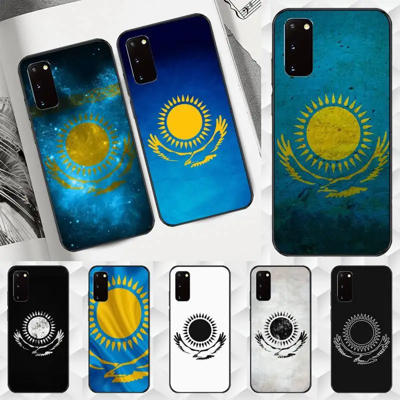 

Kazakhstan flag Phone Case For Samsung A30 A20 A20S A10 A10S A9 A8 A6 A6S A40 STAR Lite Cover Coque