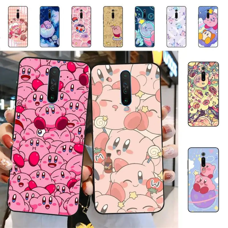 

Cartoon Cute k-Kirby Phone Case for Redmi 5 6 7 8 9 A 5plus K20 4X 6 cover