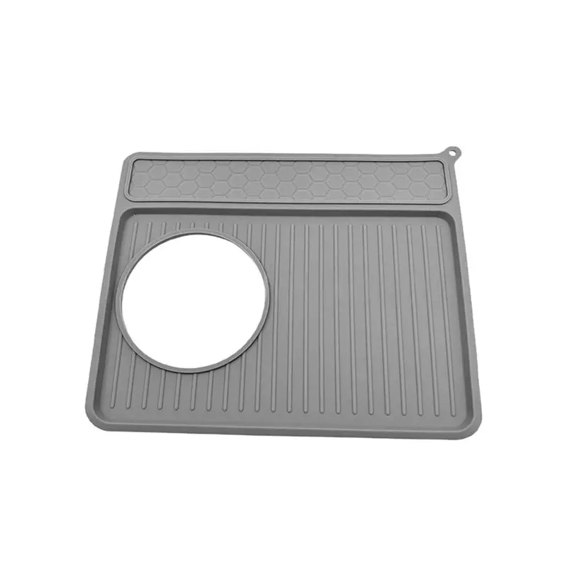 Фото Коврик для темперовки кофе AB41 для кофемашин Breville 870/880, силиконовый, водонепроницаемый, термостойкий, предотвращает царапины №1