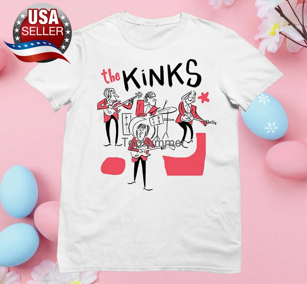 

The Kinks Band T-Shirt Unisex Cotton Tee S-4Xl Cb787