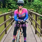 Женский велосипедный комбинезон, женская одежда, комплекты велосипедных Джерси с длинным рукавом, велосипедные спортивные костюмы MT, сексуальный облегающий тонкий комбинезон