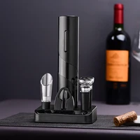 Electric Wine Bottle Opener Wine Aerator Quick 360 degrees Rotating Wine Pourer Decanter Corkscrew Foil Cutter Kitchen Gadgets
