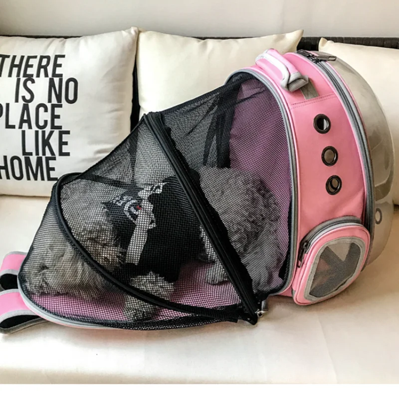 

Bag Cat Breathable Travel Capsule Cat Astronaut Portable Backpack Transparent Pet Space Expandable Bag Carrier Portable Dog Out