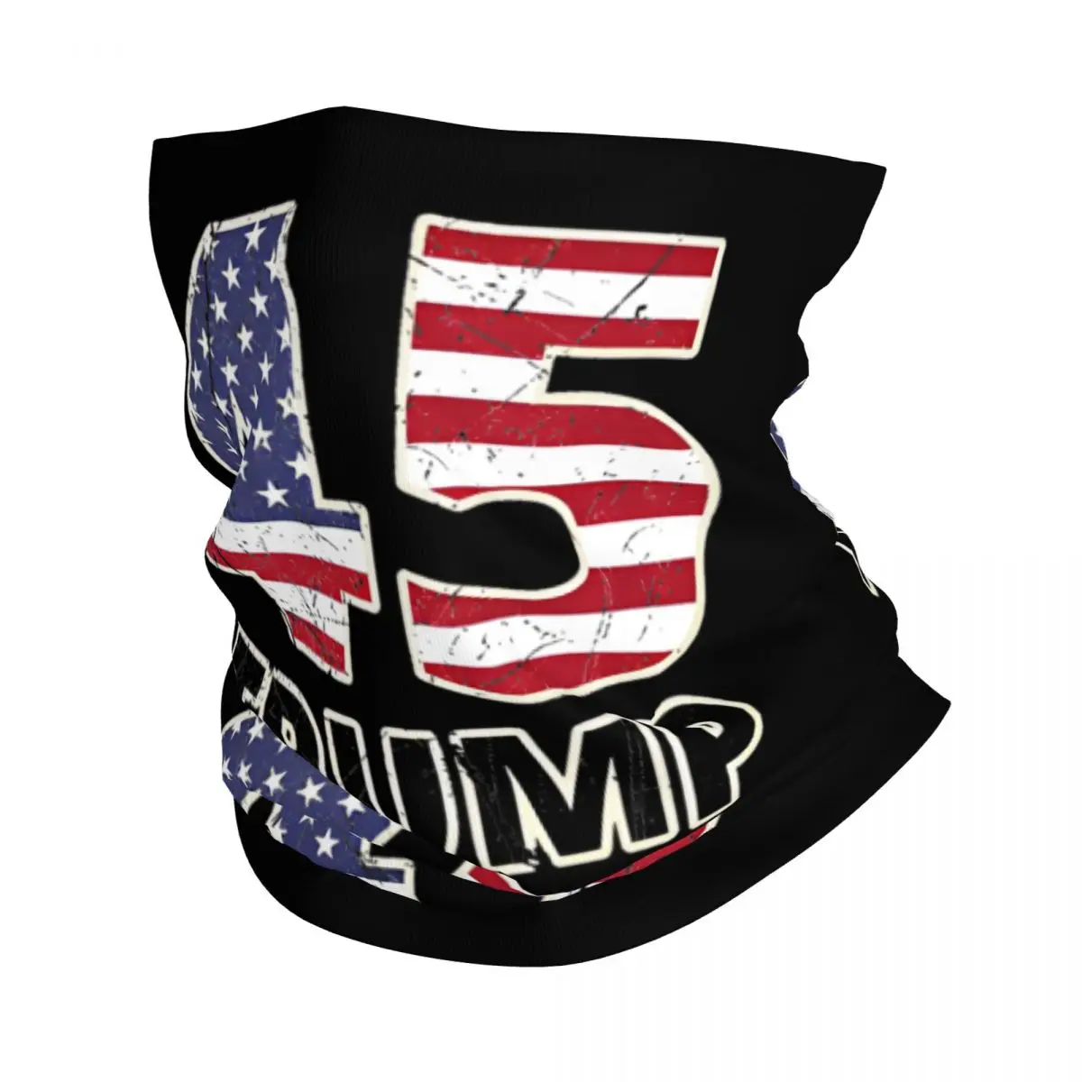 Модная Бандана с надписью Дональд Трамп 45 47 дюймов накидка на шею карикатура тему