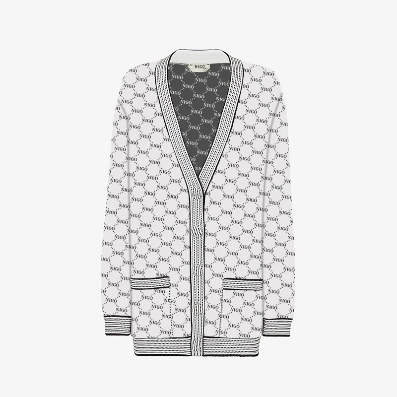 

Белый кардиган NIGO Vscose # nigo5682
