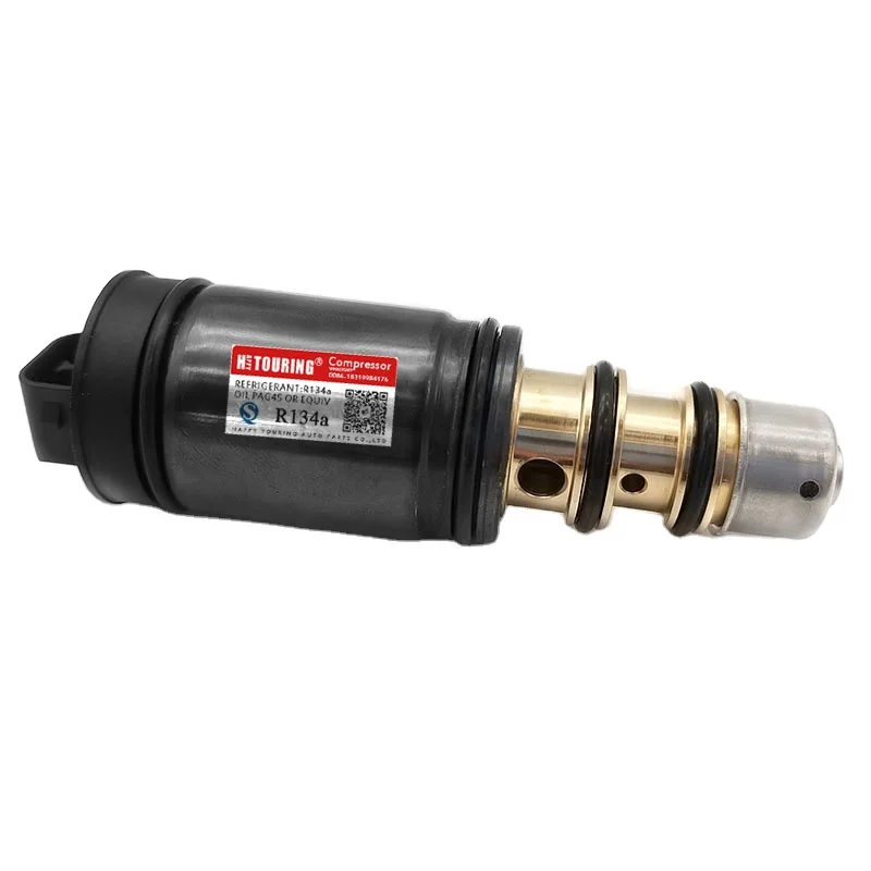 

Electromagnetic electronic control inverter valve for automobile air conditioner compressor pump