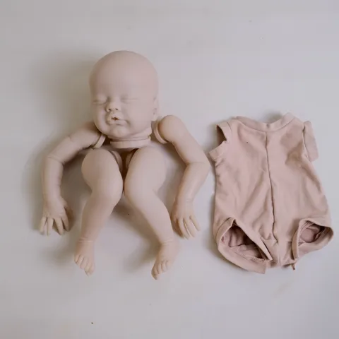 NPK 19-дюймовый комплект куклы Reborn Primrose Asleep/Awake, ограниченная серия, реалистичный мягкий на ощупь комплект Frech Color Kit с тканевым корпусом