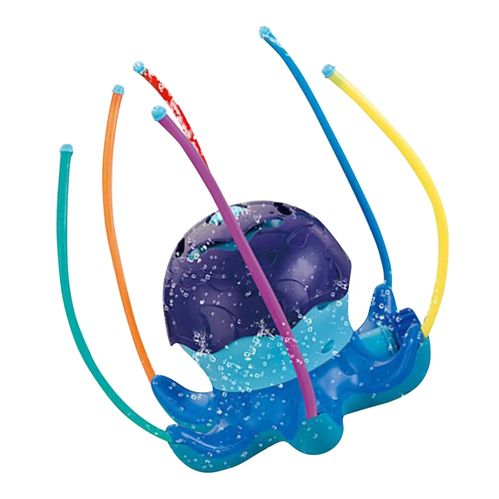 

Water Sprinkler For Kids Water Sprinklers With Rotating Spraying Nozzles Backyard Rotating Octopus Sprinkler Splashing Toy For