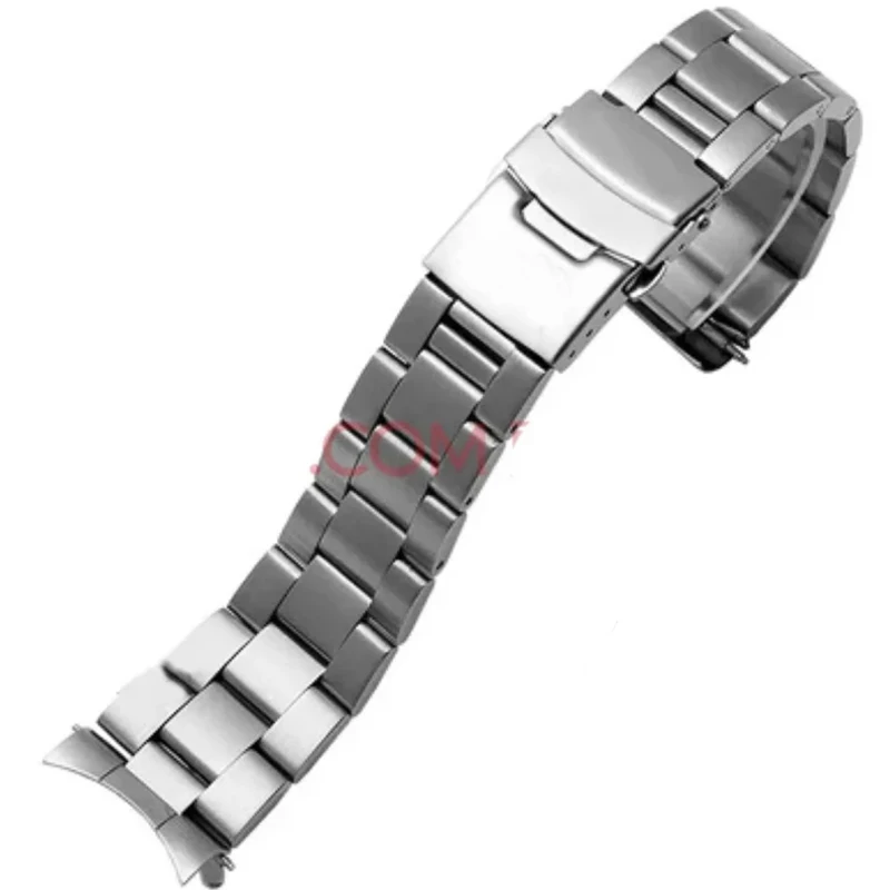 Фото Ремешок для часов Casio Duro MDV107-1A MDV106-1A из нержавеющей стали, сменные аксессуары, 3 вида металлических мужских ремешков для дайвинга, 22 мм №5