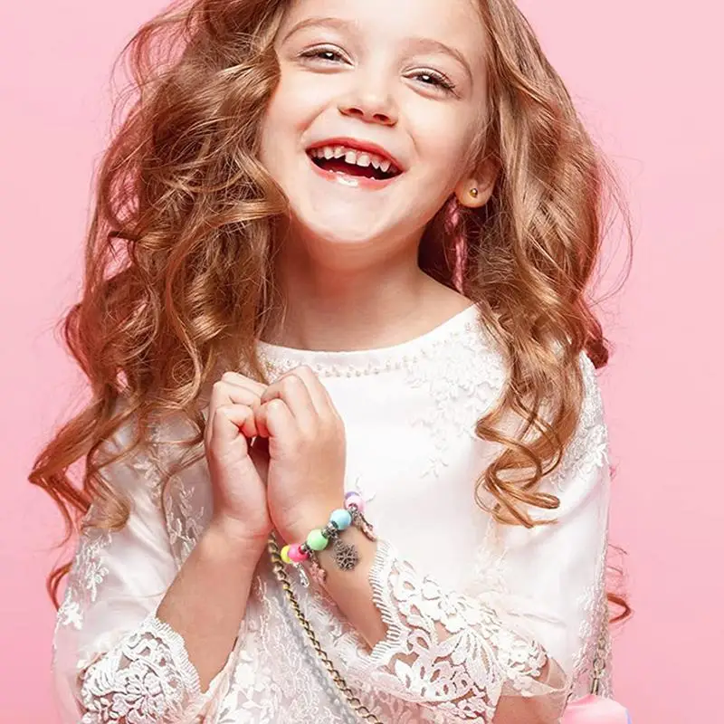 Набор для изготовления браслетов девочек. Детские ювелирные изделия. Повышение