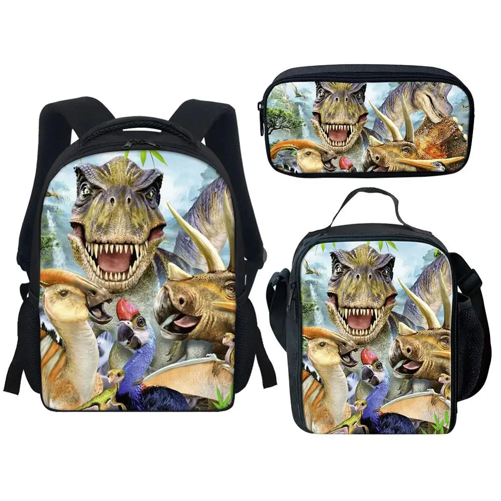 12-дюймовый классный маленький детский рюкзак с принтом динозавра, детские школьные ранцы для малышей, детский Дошкольный рюкзак