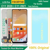 6 5 original display for realme c11 rmx2185 lcd screen touch digitizer assembly replaceable parts for realme c11 2021 rmx3231