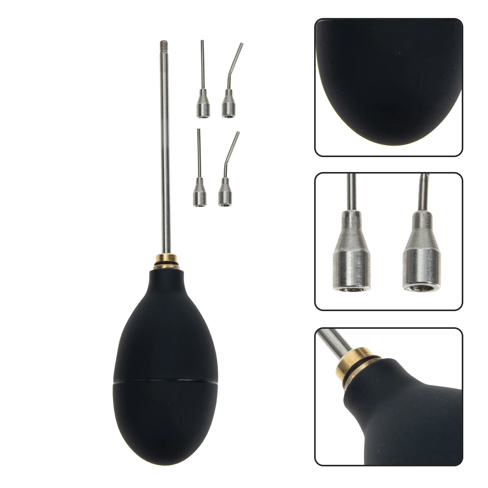 

Duster Bulb Sprayer Garden Powder Diatomaceous Earth Applicator Wasp Insect Bottle Control Agricultural Supplies Gardening Tubes