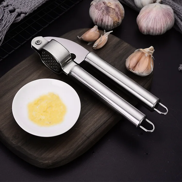 

Stainless Steel Garlic Masher Manual Garlic Press Household Kitchen Garlic Masher Tool Garlic Squeezer