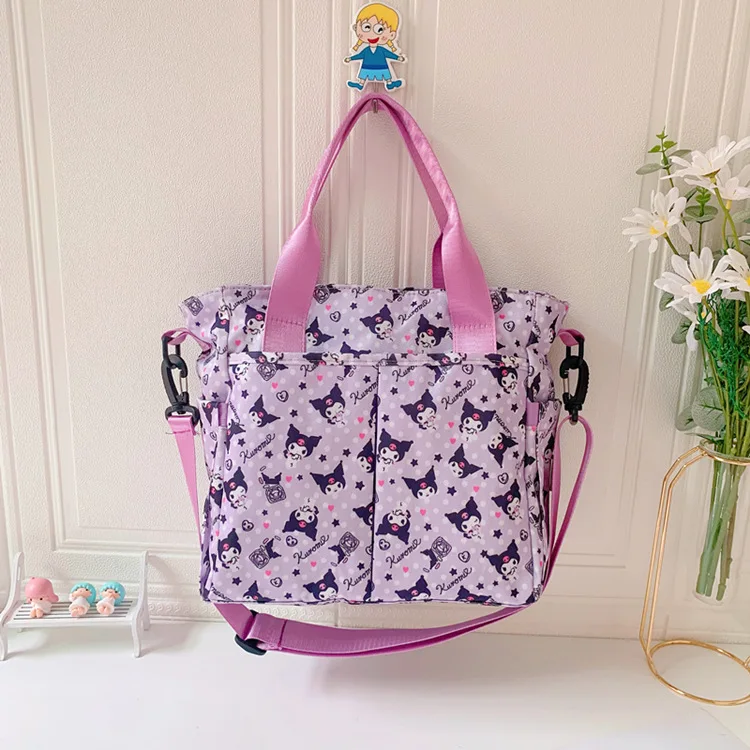 

The New Sanrio Cinnamoroll Cartoon Multi-functional Mummy Bag Mother and Baby Diagonal Cross Waterproof Large-capacity Tote Bag