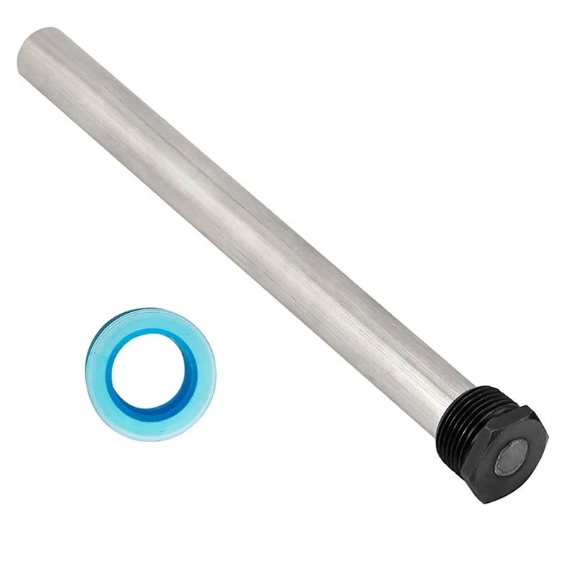 

RV Water Heater Anode Rod - Anode Rod 9.25Inch Long & 3/4Inch Thread - Long Lasting Tank Corrosion Protection