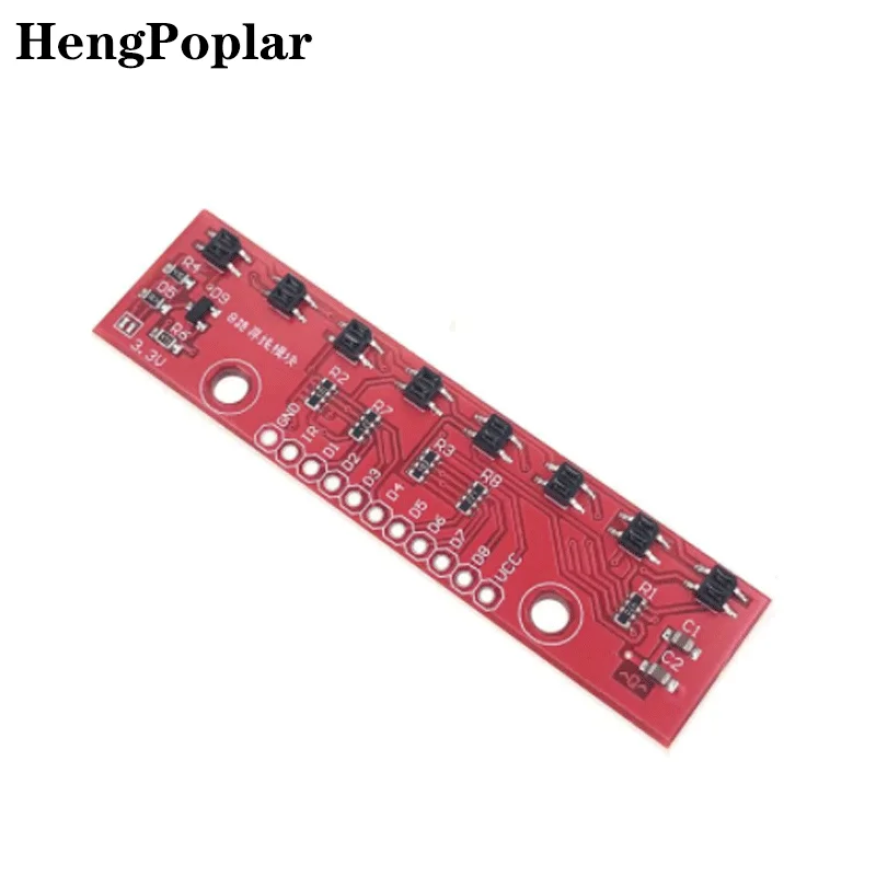 

Eight Tracking Module Infrared Detection Sensor Module For Arduino 8 Channel Infrared Detector Hunt Module 8bit Sensor Module