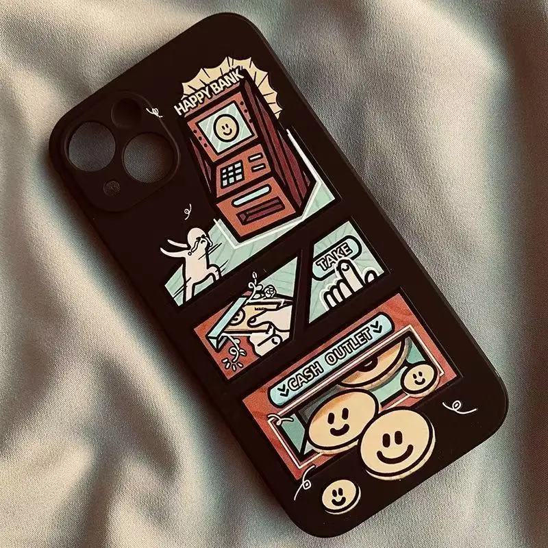 Мягкий силиконовый чехол для телефона с улыбающейся игровой консолью Xiaomi Redmi 14C 13C