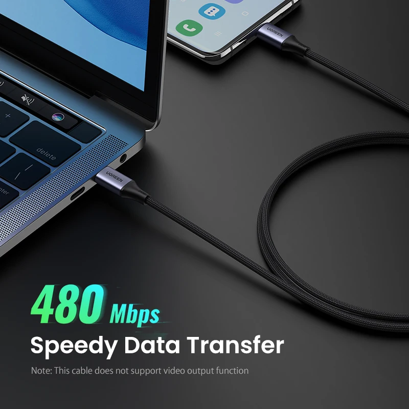 UGREEN 240W USB Type C Cable Power Line PD3.1 for PS5 Nintendo Switch Galaxy S22 MacBook Blazing-Fast Charging Cable 48V5A USB C
