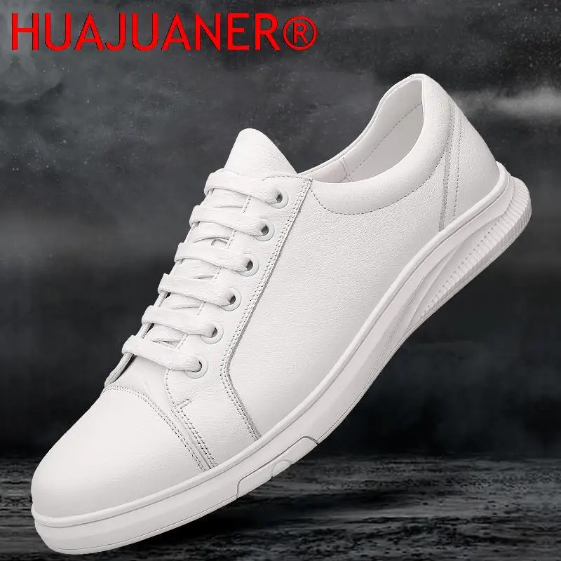 

Handmade Fashion Luxury Mens Sneakers Brand Men's Shoes Casual Genuine Leather High Quality Man White Black Retro Male Footwear