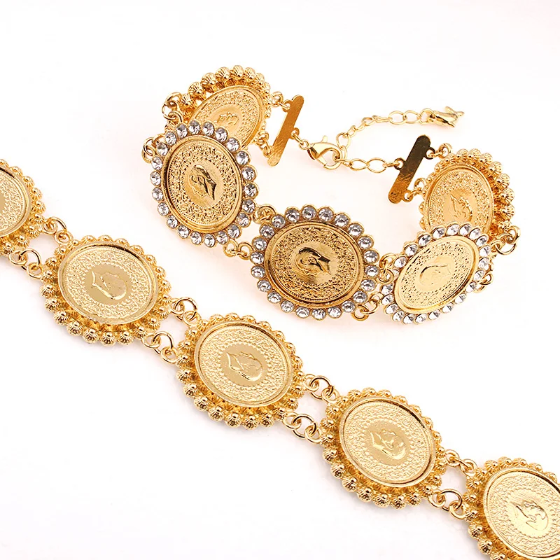 Женский браслет в стиле Курдистана ювелирные изделия Дубай мусульманский