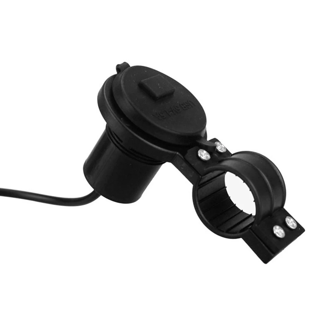 

12 В водонепроницаемое Зарядное устройство USB на руль мотоцикла 5 В-а адаптер питания для телефона мобильного мотоцикла аксессуары