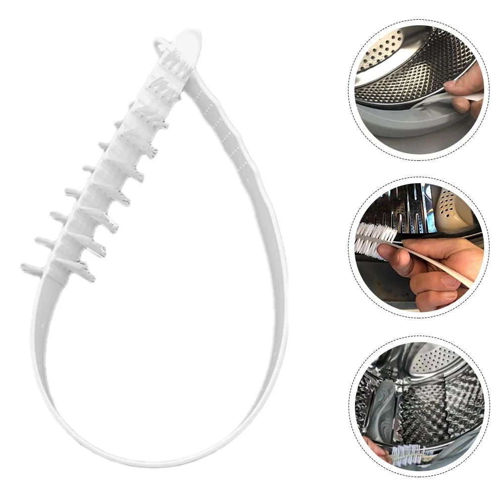 

Washing Machine Cleaning Brush Laundry Dryer Vent Flexible Brushes Washer Trap Cleaner Small Scrub Lint Supply Vaccuum