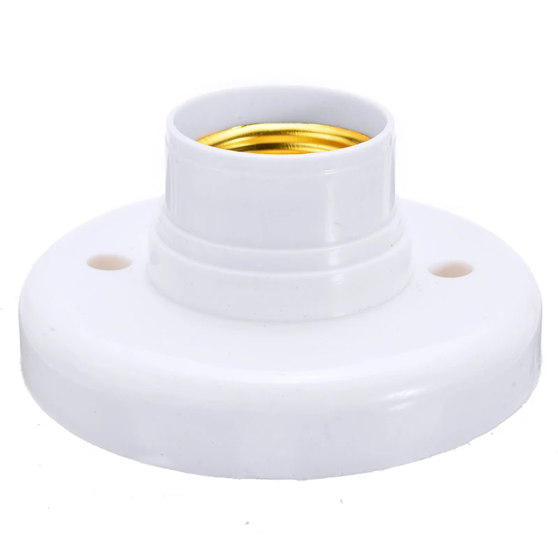 

Патрон патрон для лампы с пластиковым винтом E27 основа лампы-адаптер держатель лампы подходит для коридоров прохода