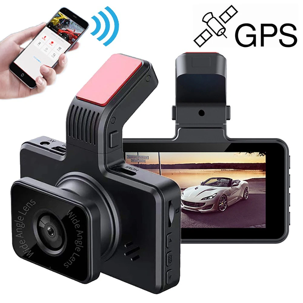 

Car DVR WiFi Full HD 1080P Dash Cam Rear View Vehicle Camera Video Recorder Night Vision Auto DVRs Dashcam GPS Car Accessories