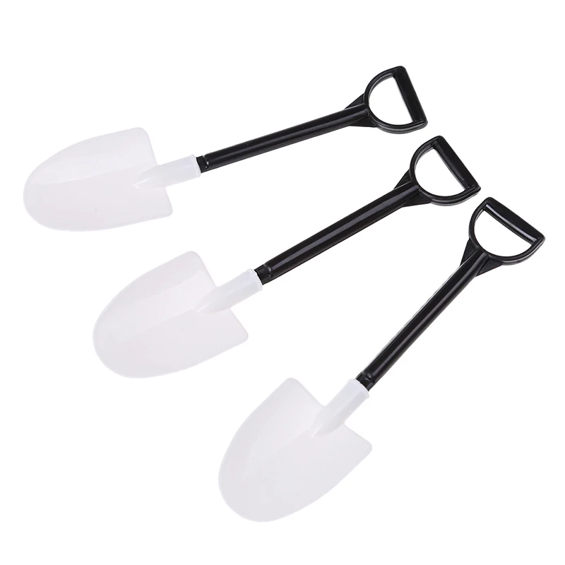 

Dessert Spoon Mini Shovel Spatula Spoon Potted Ice Cream Cake Spoon for Kids Dessert Tea Coffee Spoons Disposable Party Supplies