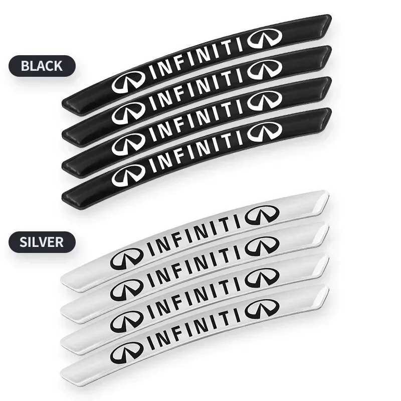 Металлическая Наклейка на автомобильное колесо аксессуары для Infiniti Q50 G37 FX30 FX35 Q60