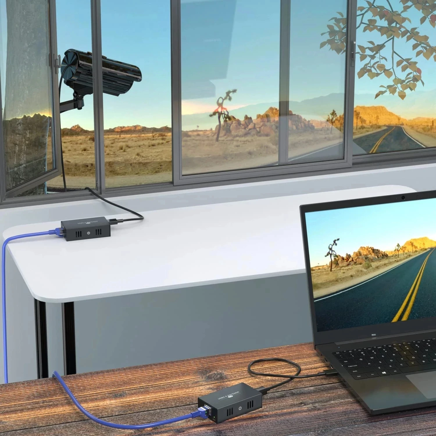 USB-удлинитель длиной 50 м с 4 портами USB2.0 по Ethernet Cat5e/6/7 кабель USB к RJ45 LAN удлинитель